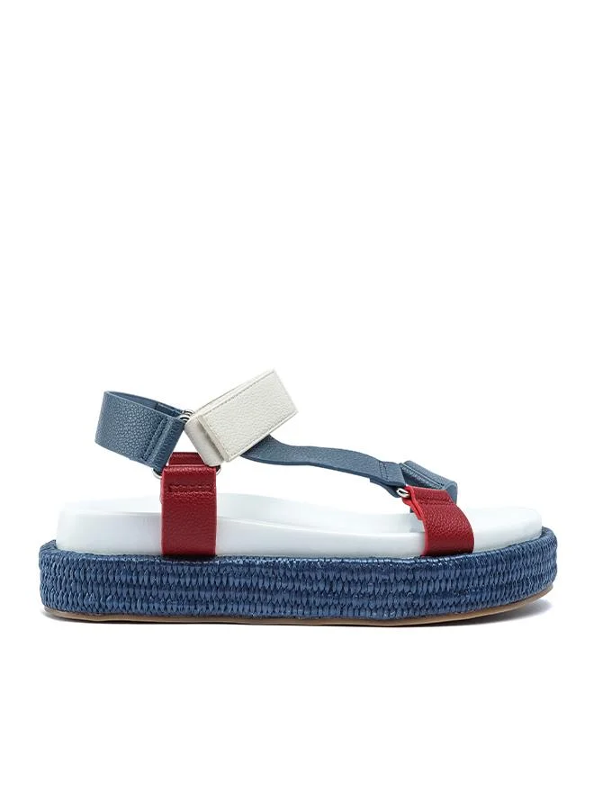 FYOR Stylish Velcro Platform Sandal AJ 012